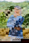 Designer Fancy Denim Ladies Top Catalog